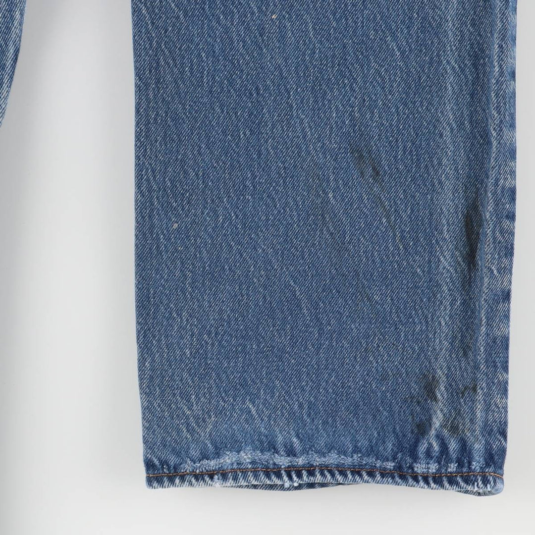 Levi's 501 straight denim pants for men, size W35 unclear blue type Vintage Second Hand