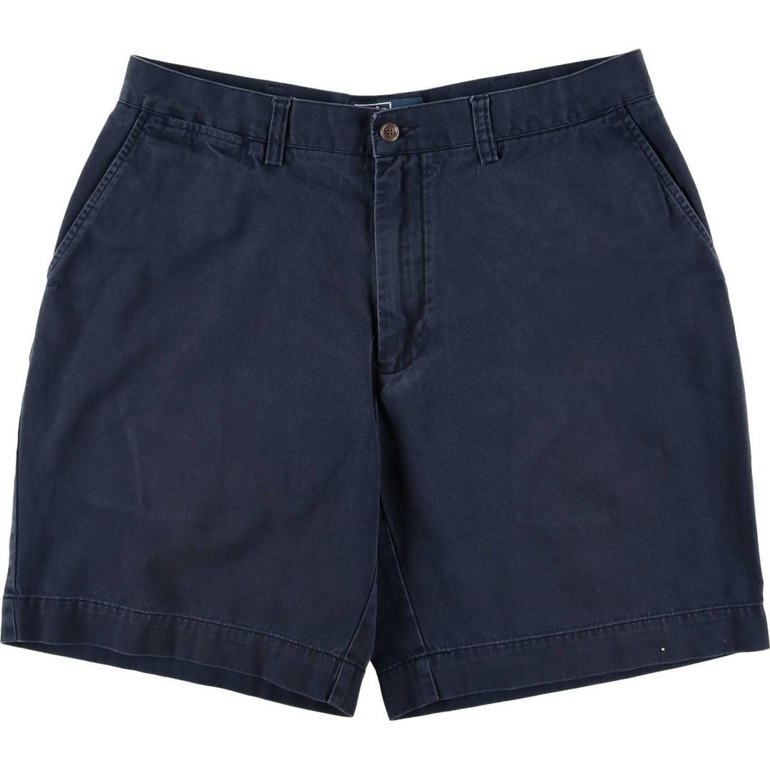 Ralph Lauren POLO by Ralph Lauren PROSPECT SHORT Chino shorts Short pants Men's W34 equivalent cotton navy blue type Vintage Second Hand