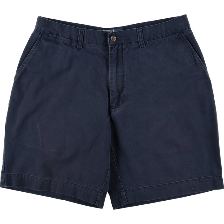 Ralph Lauren POLO by Ralph Lauren PROSPECT SHORT Chino shorts Short pants Men's W34 equivalent cotton navy blue type Vintage Second Hand