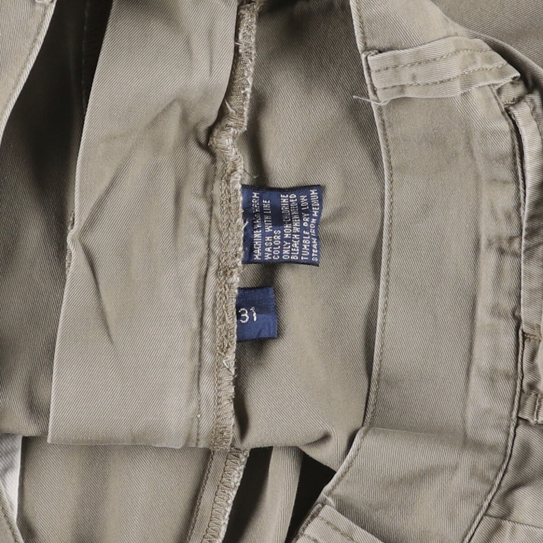 Ralph Lauren POLO by Ralph Lauren PHILIP SHORT Chino Shorts, Men's Size W31 cotton Khaki type Vintage Second Hand