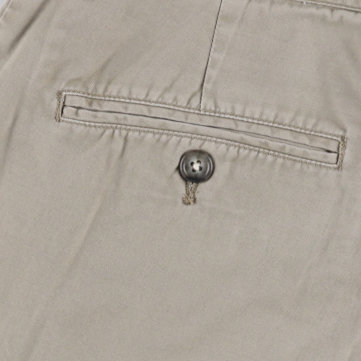 Ralph Lauren POLO by Ralph Lauren PHILIP SHORT Chino Shorts, Men's Size W31 cotton Khaki type Vintage Second Hand
