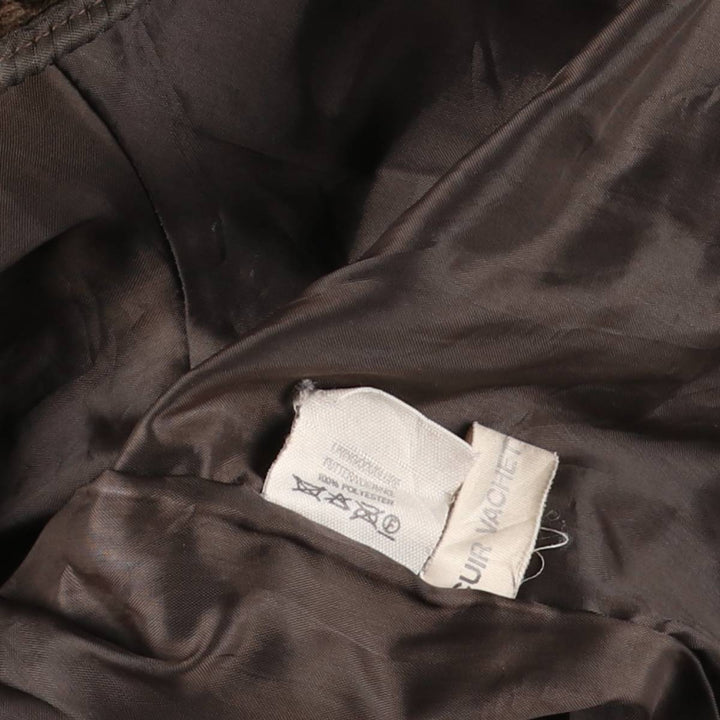 OLIVIER DE BREUIL A-2 Leather Flight Jacket, Men's Size XL genuine leather brown type Vintage Second Hand