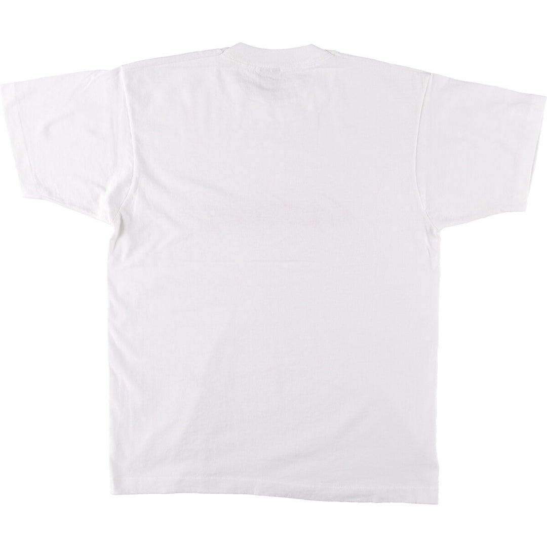90'S Screen Stars Best Printed T-shirt Made in USA Men's L Vintage polyester white type Vintage Second Hand
