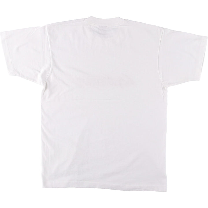 90'S Screen Stars Best Printed T-shirt Made in USA Men's L Vintage polyester white type Vintage Second Hand