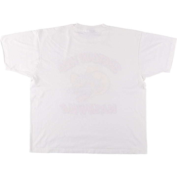90'S Fruit of the Loom Best Printed T-shirt, Made in USA, Men's XL, Vintage cotton white type Vintage Second Hand