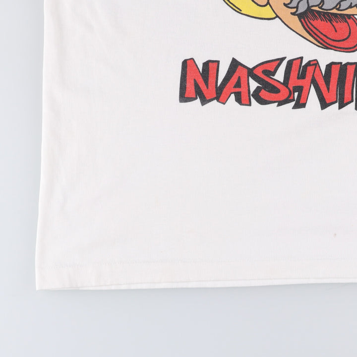 90'S Fruit of the Loom Best Printed T-shirt, Made in USA, Men's XL, Vintage cotton white type Vintage Second Hand