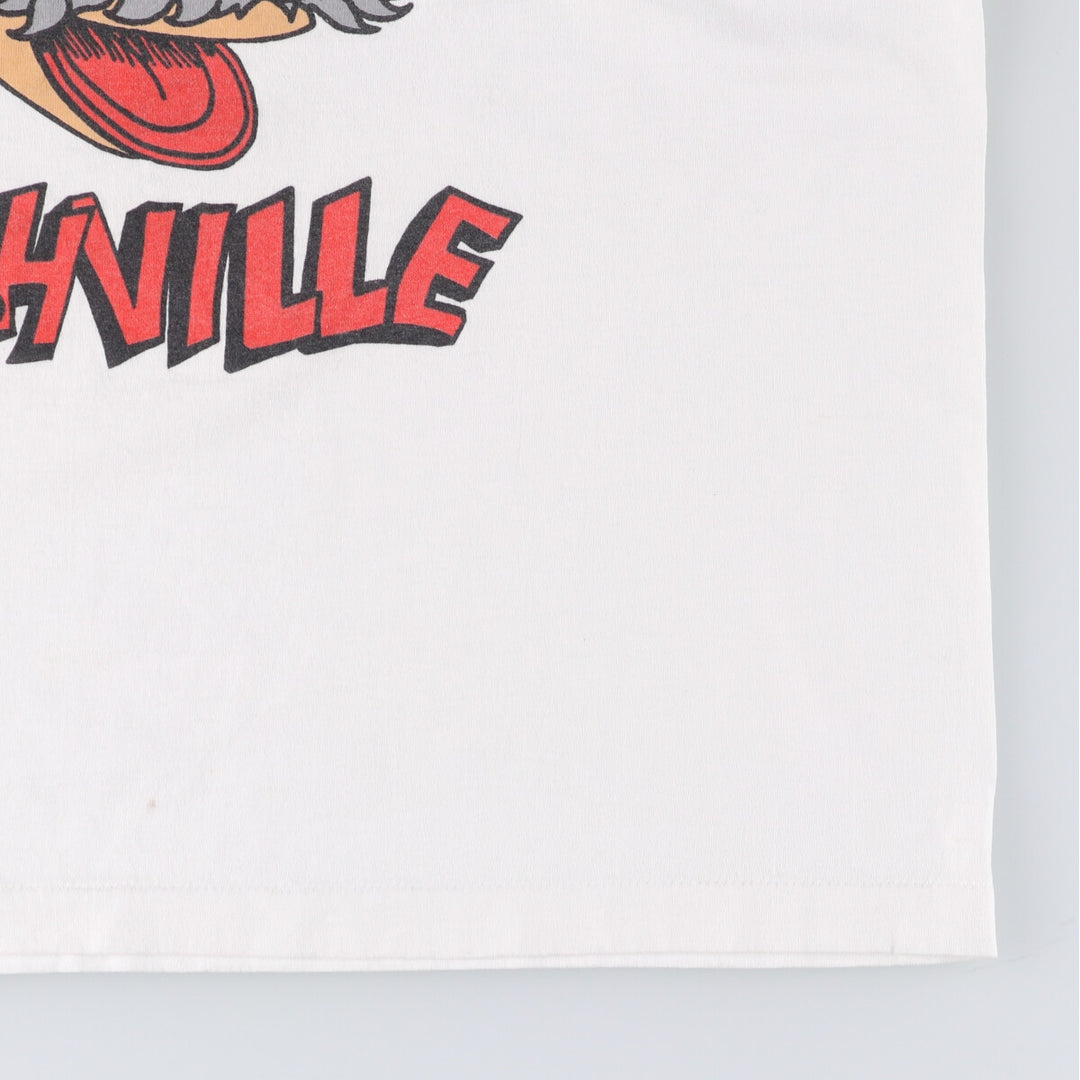 90'S Fruit of the Loom Best Printed T-shirt, Made in USA, Men's XL, Vintage cotton white type Vintage Second Hand