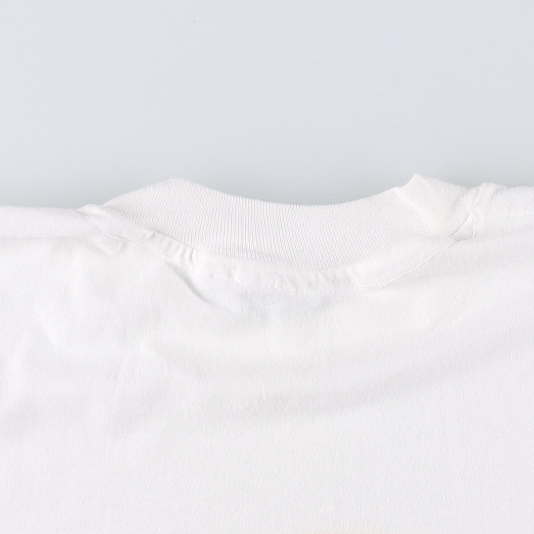 80'S Carol Joseph Art T-shirt, Men's, Size L, Vintage unknown white type Vintage Second Hand