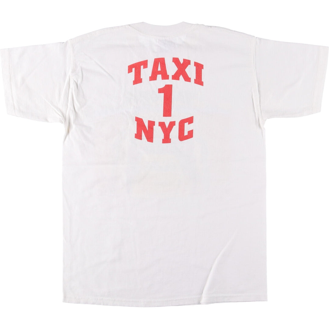 Gildan Art T-shirt, Men's M size cotton white type Vintage Second Hand