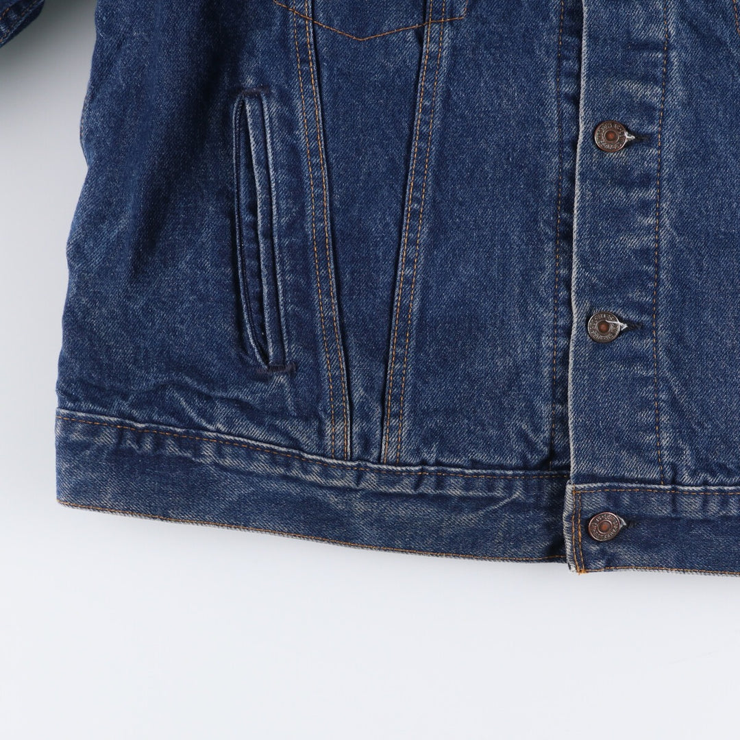 Levi's 70411-0816 denim jacket, denim jacket, made in the USA, men's size L, vintage cotton blue type Vintage Second Hand