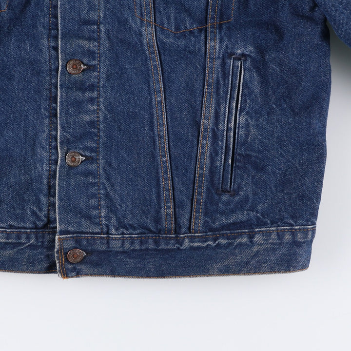 Levi's 70411-0816 denim jacket, denim jacket, made in the USA, men's size L, vintage cotton blue type Vintage Second Hand