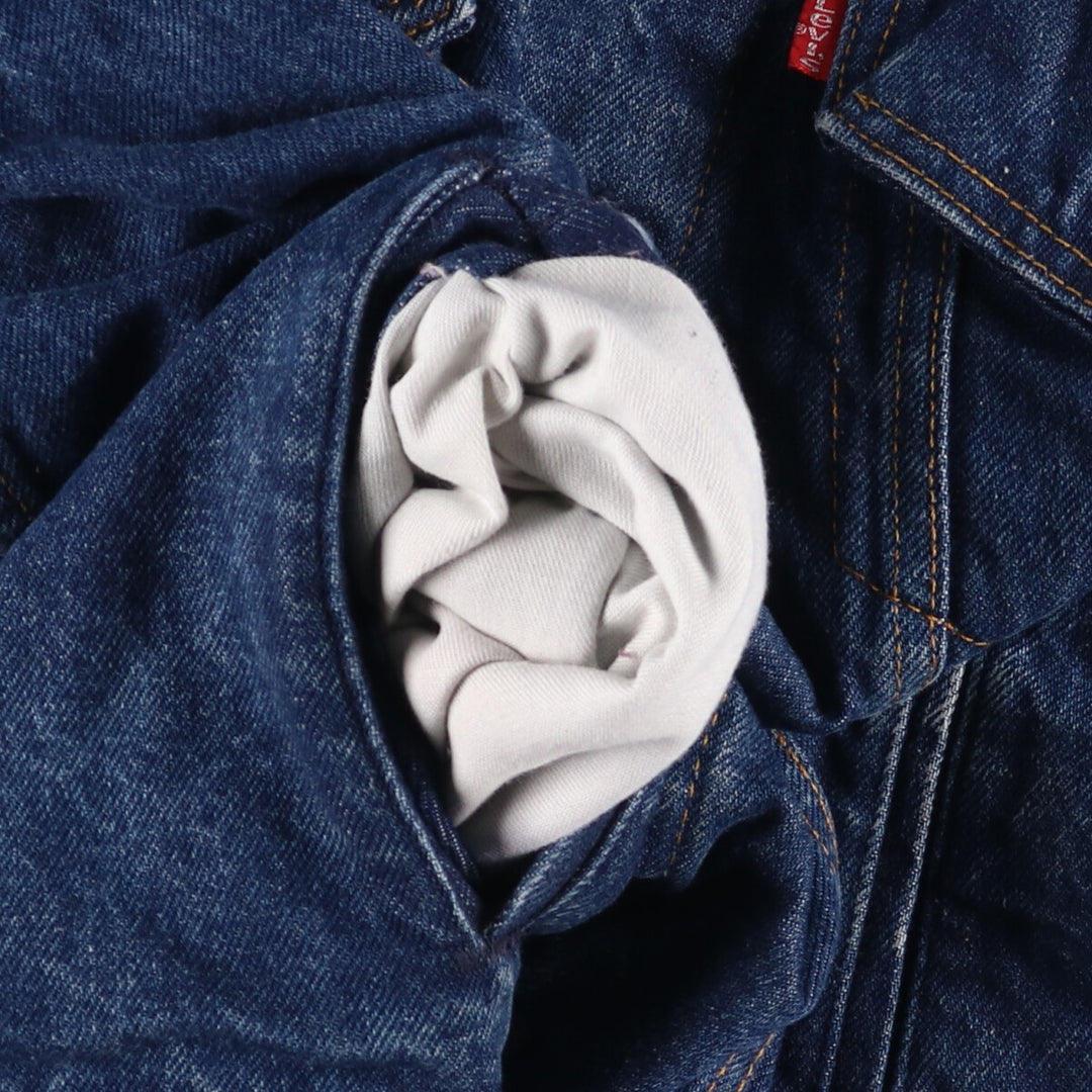 Levi's 70411-0816 denim jacket, denim jacket, made in the USA, men's size L, vintage cotton blue type Vintage Second Hand