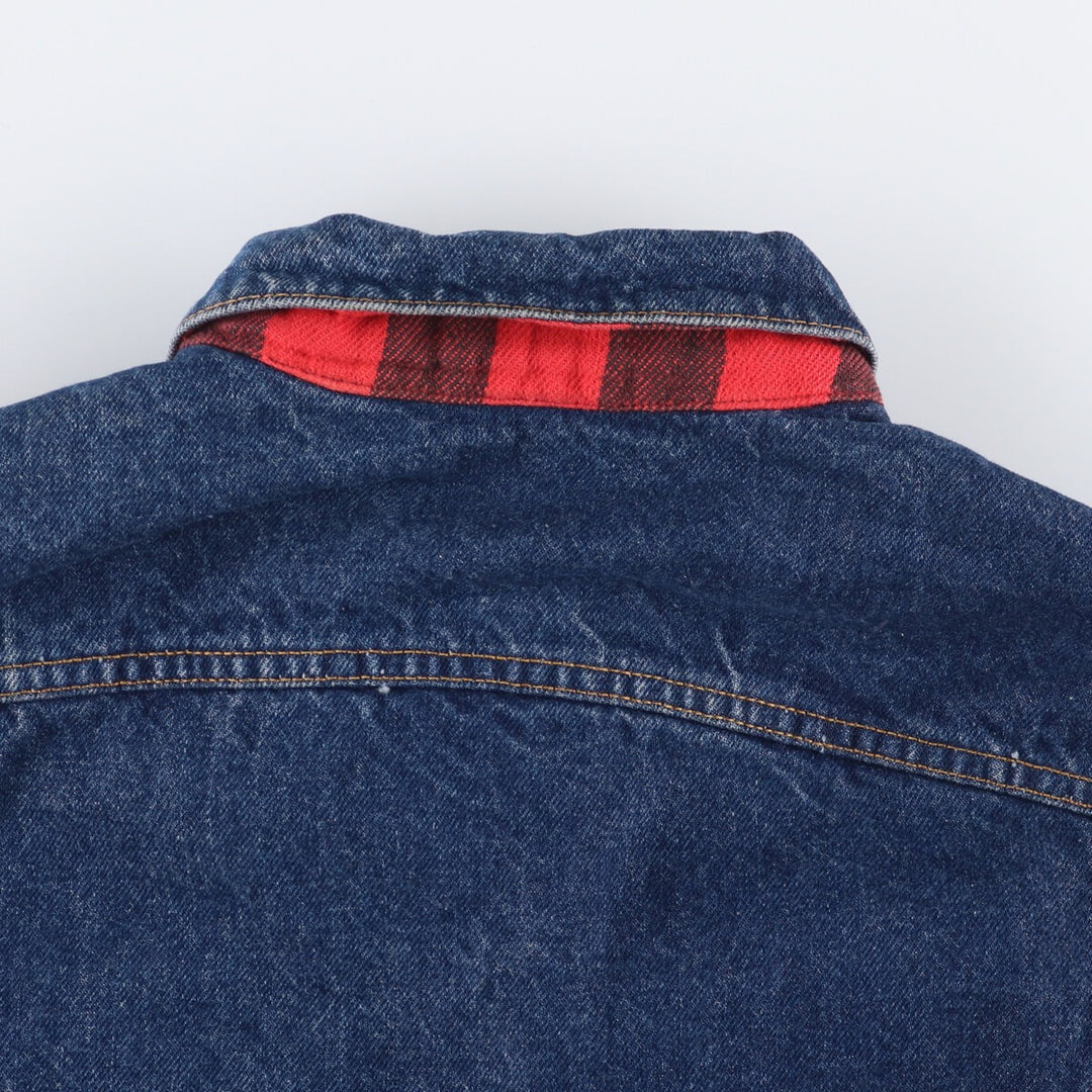 Levi's 70411-0816 denim jacket, denim jacket, made in the USA, men's size L, vintage cotton blue type Vintage Second Hand