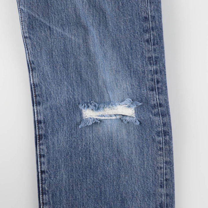 Levi's 501 straight denim pants for men, size W35 cotton Blue type light blue Vintage Second Hand