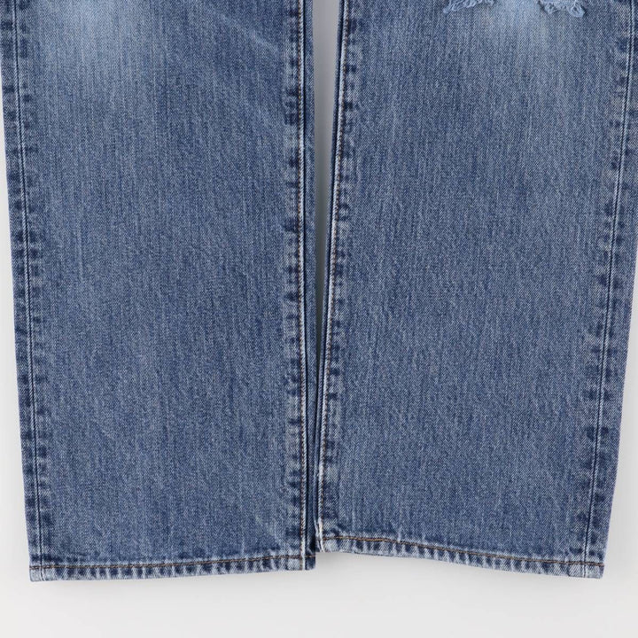 Levi's 501 straight denim pants for men, size W35 cotton Blue type light blue Vintage Second Hand