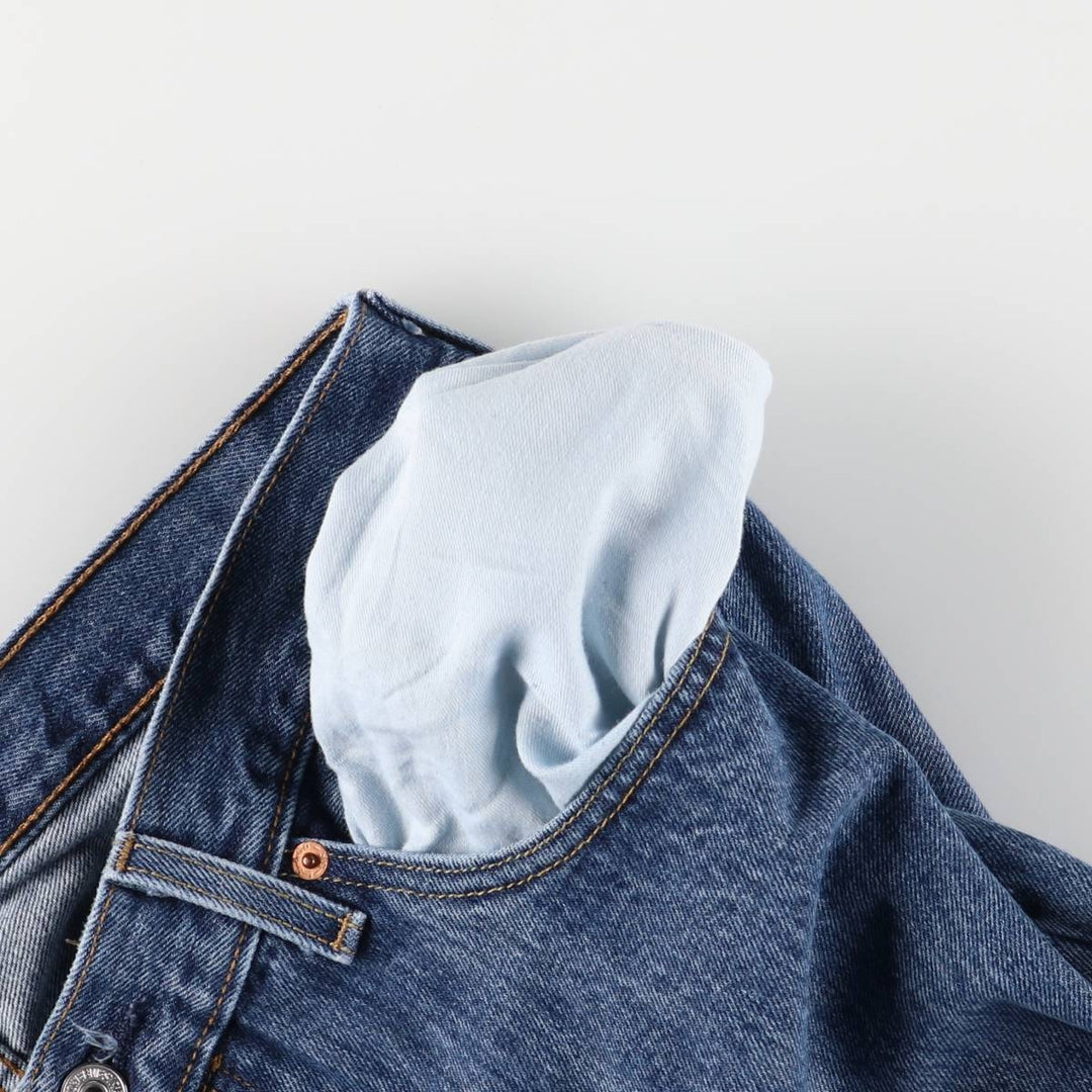 Levi's 501 straight denim pants for men, size W35 cotton Blue type light blue Vintage Second Hand
