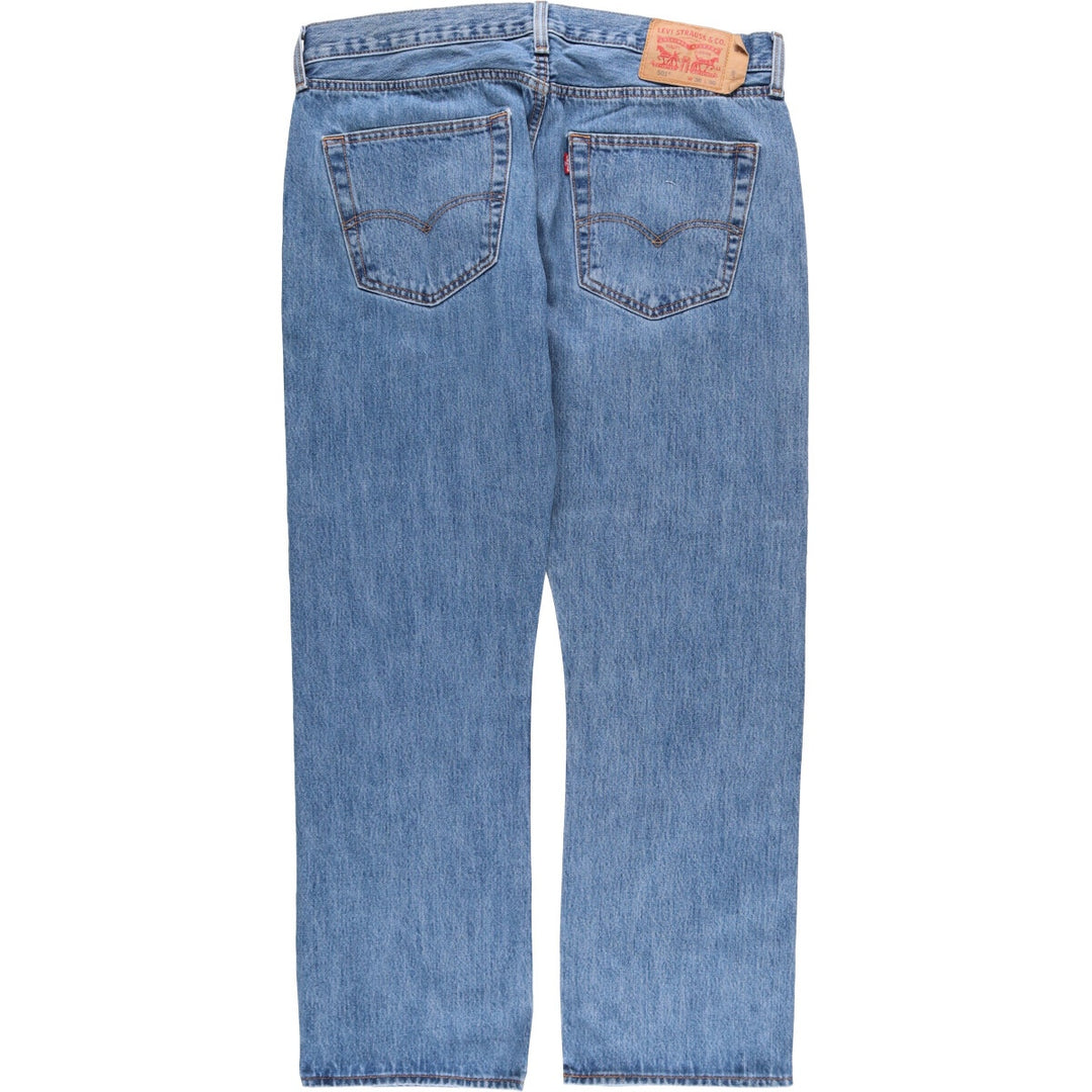 Levi's 501 straight denim pants for men, size W37 cotton blue type Vintage Second Hand