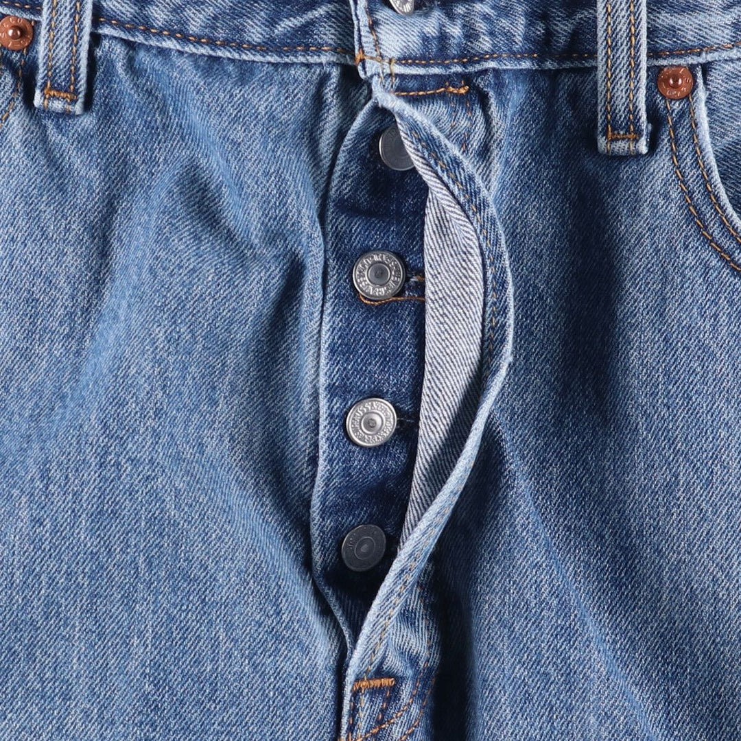 Levi's 501 straight denim pants for men, size W37 cotton blue type Vintage Second Hand