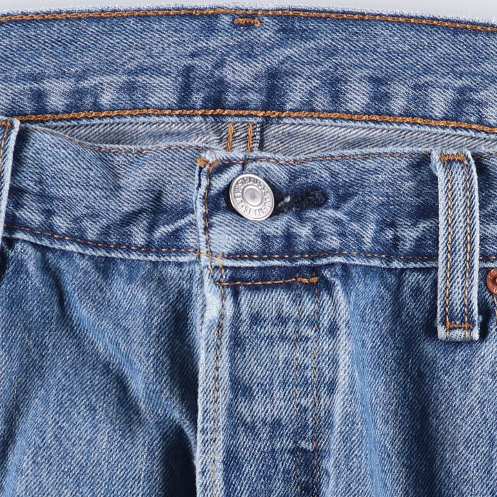 Levi's 501 straight denim pants for men, size W37 cotton blue type Vintage Second Hand