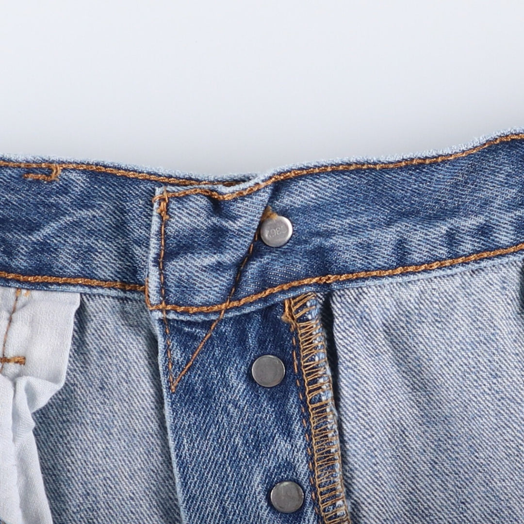 Levi's 501 straight denim pants for men, size W37 cotton blue type Vintage Second Hand