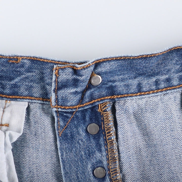 Levi's 501 straight denim pants for men, size W37 cotton blue type Vintage Second Hand