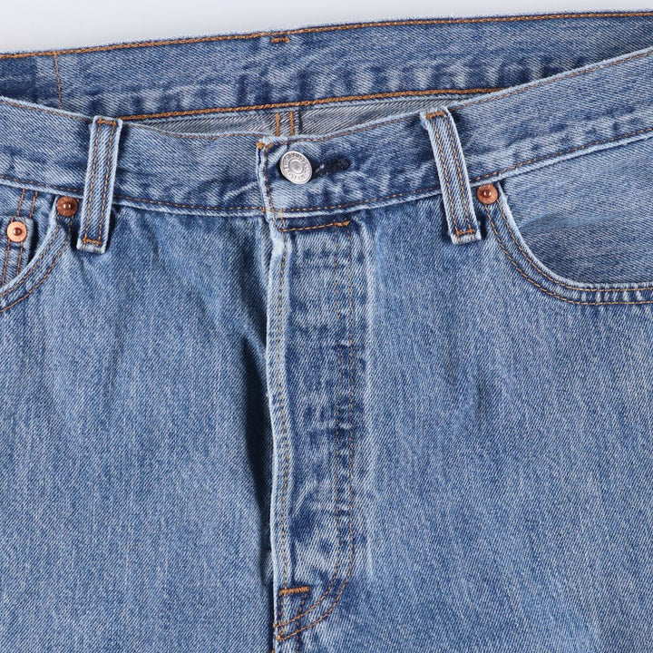 Levi's 501 straight denim pants for men, size W37 cotton blue type Vintage Second Hand