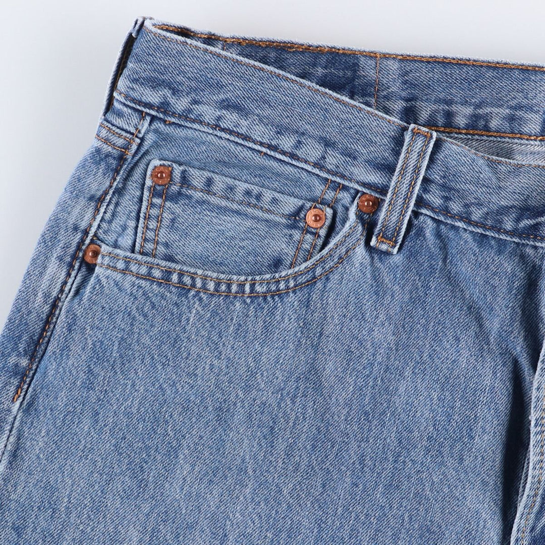 Levi's 501 straight denim pants for men, size W37 cotton blue type Vintage Second Hand