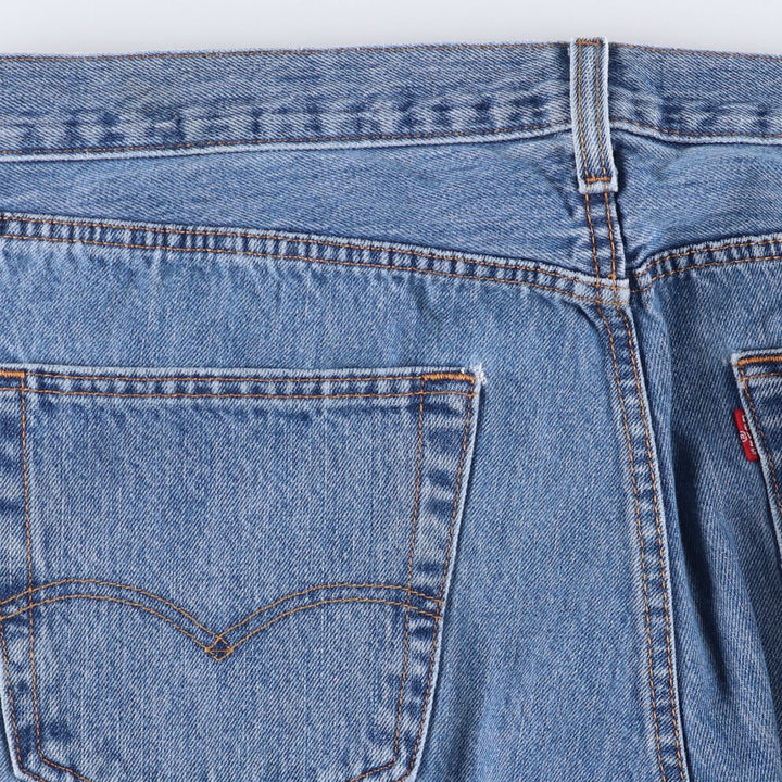 Levi's 501 straight denim pants for men, size W37 cotton blue type Vintage Second Hand