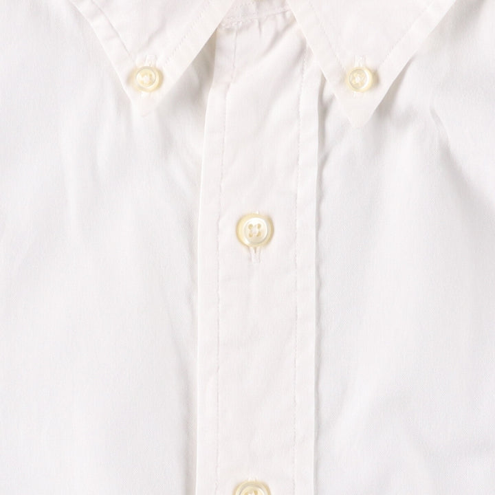 Ralph Lauren Classic Fit Long Sleeve Button Down Shirt, Men's Size L cotton white type Vintage Second Hand