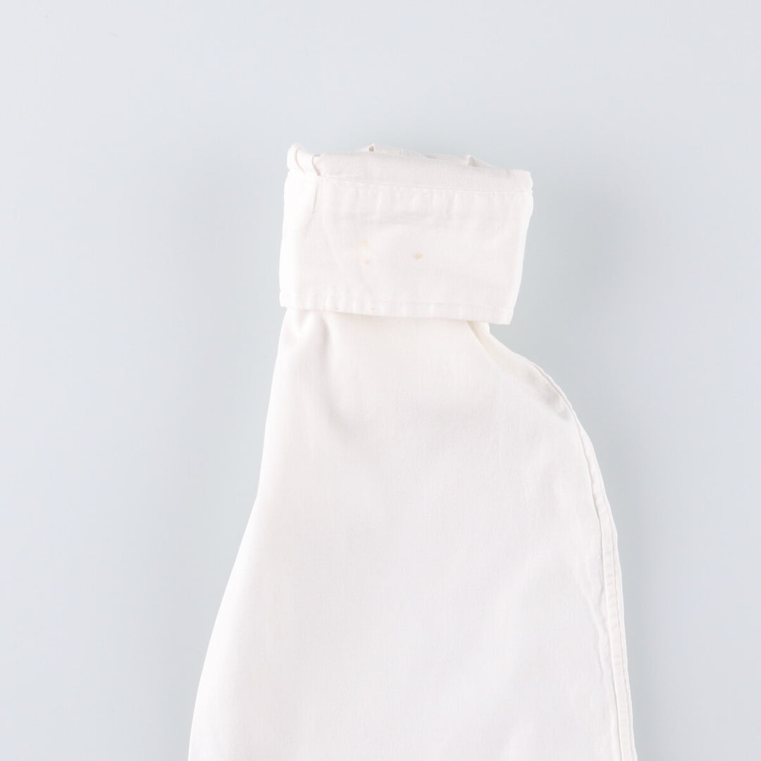Ralph Lauren Classic Fit Long Sleeve Button Down Shirt, Men's Size L cotton white type Vintage Second Hand
