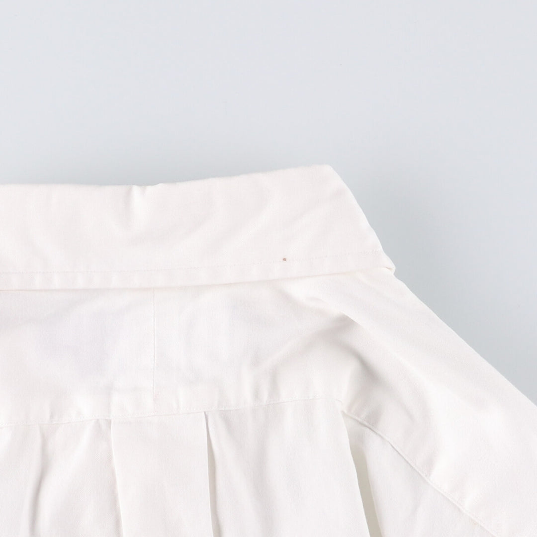 Ralph Lauren Classic Fit Long Sleeve Button Down Shirt, Men's Size L cotton white type Vintage Second Hand