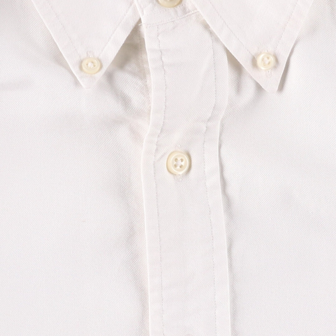 Ralph Lauren YARMOUTH long sleeve button down shirt, men's XL size cotton white type Vintage Second Hand