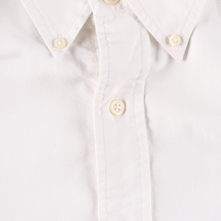 Ralph Lauren YARMOUTH long sleeve button down shirt, men's XL size cotton white type Vintage Second Hand