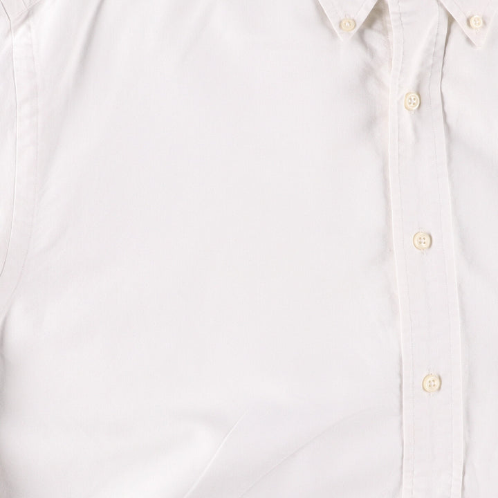 Ralph Lauren YARMOUTH long sleeve button down shirt, men's XL size cotton white type Vintage Second Hand