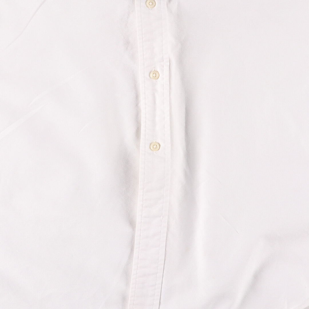Ralph Lauren YARMOUTH long sleeve button down shirt, men's XL size cotton white type Vintage Second Hand