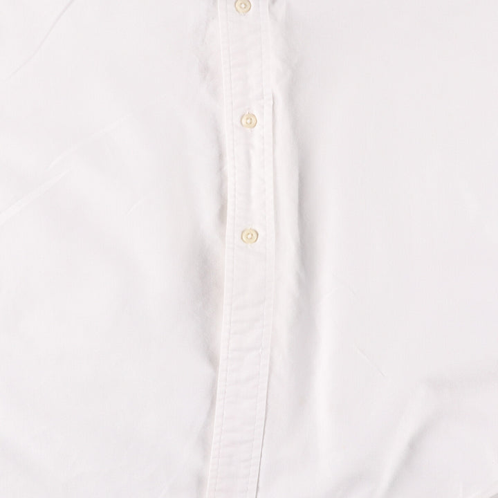 Ralph Lauren YARMOUTH long sleeve button down shirt, men's XL size cotton white type Vintage Second Hand