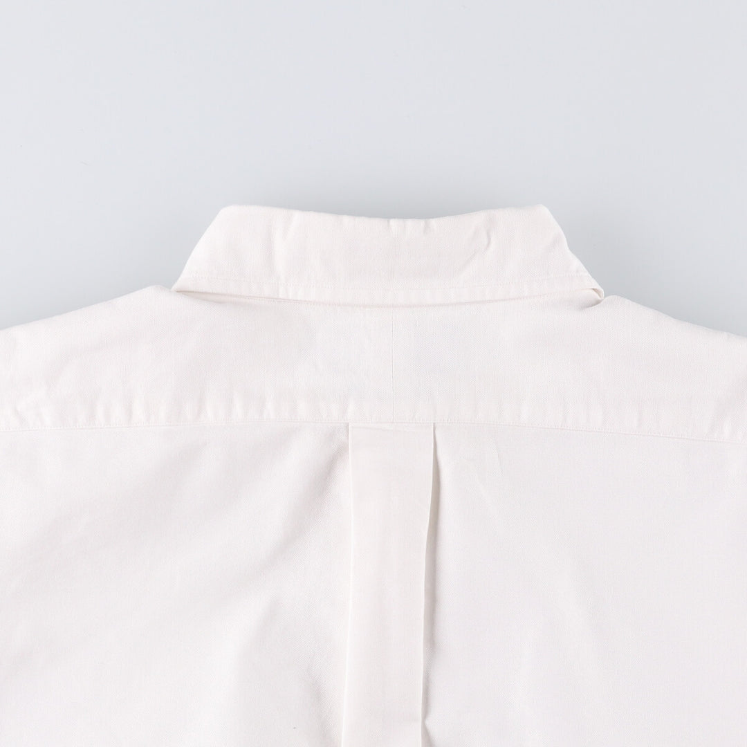 Ralph Lauren YARMOUTH long sleeve button down shirt, men's XL size cotton white type Vintage Second Hand