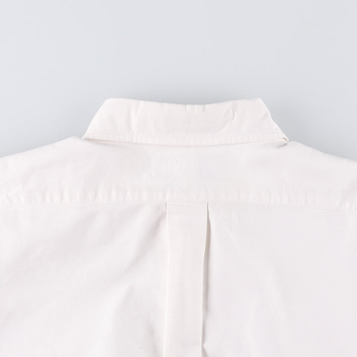 Ralph Lauren YARMOUTH long sleeve button down shirt, men's XL size cotton white type Vintage Second Hand