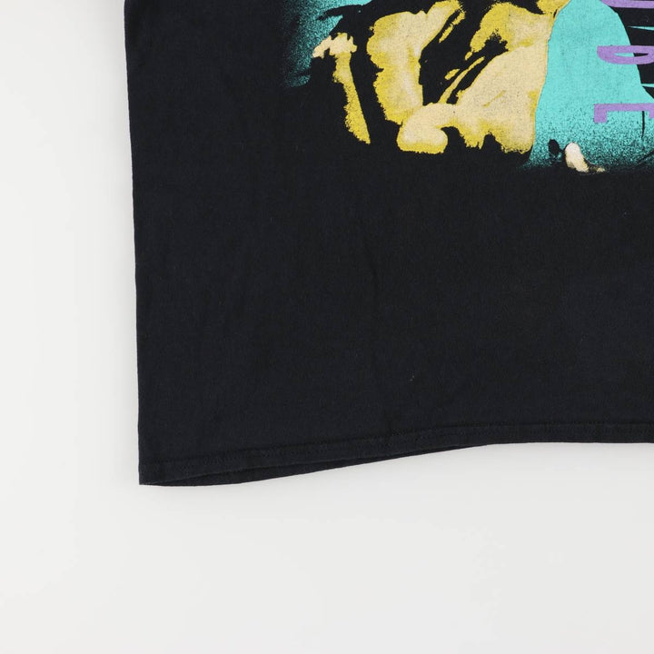 ICE CUBE Rap T-shirt, Men's L size unclear black type Vintage Second Hand