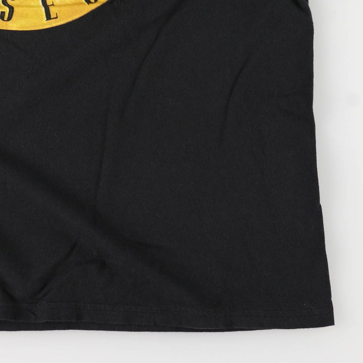 GUNS N' ROSES Guns N' Roses Band T-Shirt Band Tee Men's XL cotton black type Vintage Second Hand
