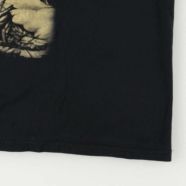 Led Zeppelin Band T-shirt, Band T, Men's M size unclear black type Vintage Second Hand