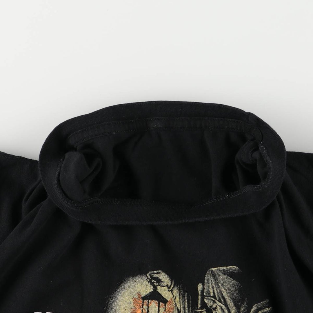 Led Zeppelin Band T-shirt, Band T, Men's M size unclear black type Vintage Second Hand