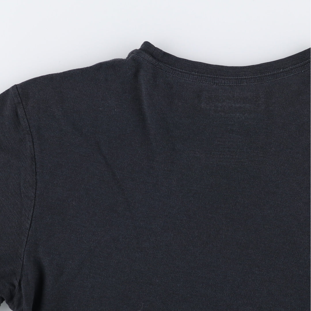 STRANGER THINGS Stranger Things Movie T-shirt Men's M size cotton black type Vintage Second Hand
