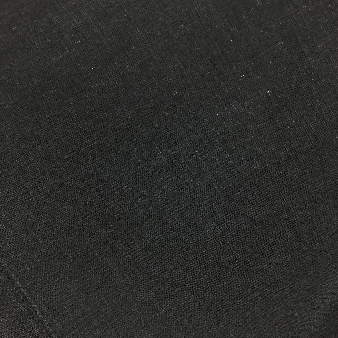 Jos.A.BANK short sleeve linen button-down shirt, men's size XL linen black type Vintage Second Hand