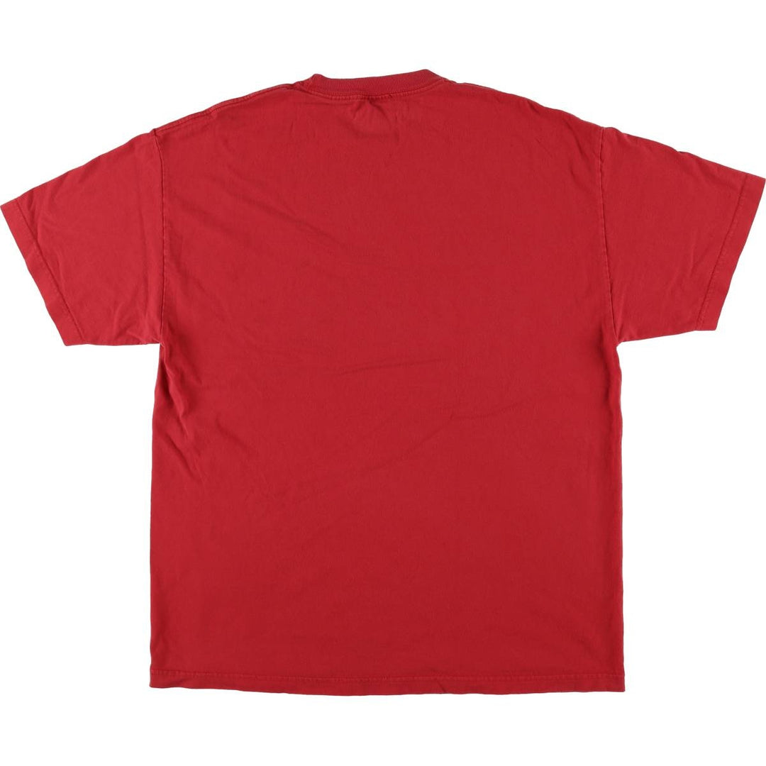 Ralph Lauren POLO JEANS COMPANY Short Sleeve Logo T-Shirt Made in USA Men's XL cotton red type Vintage Second Hand