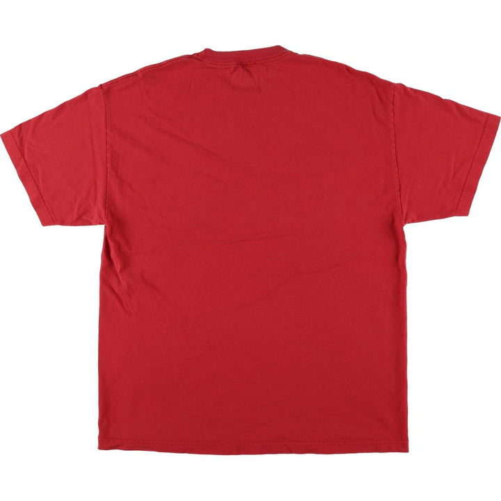 Ralph Lauren POLO JEANS COMPANY Short Sleeve Logo T-Shirt Made in USA Men's XL cotton red type Vintage Second Hand