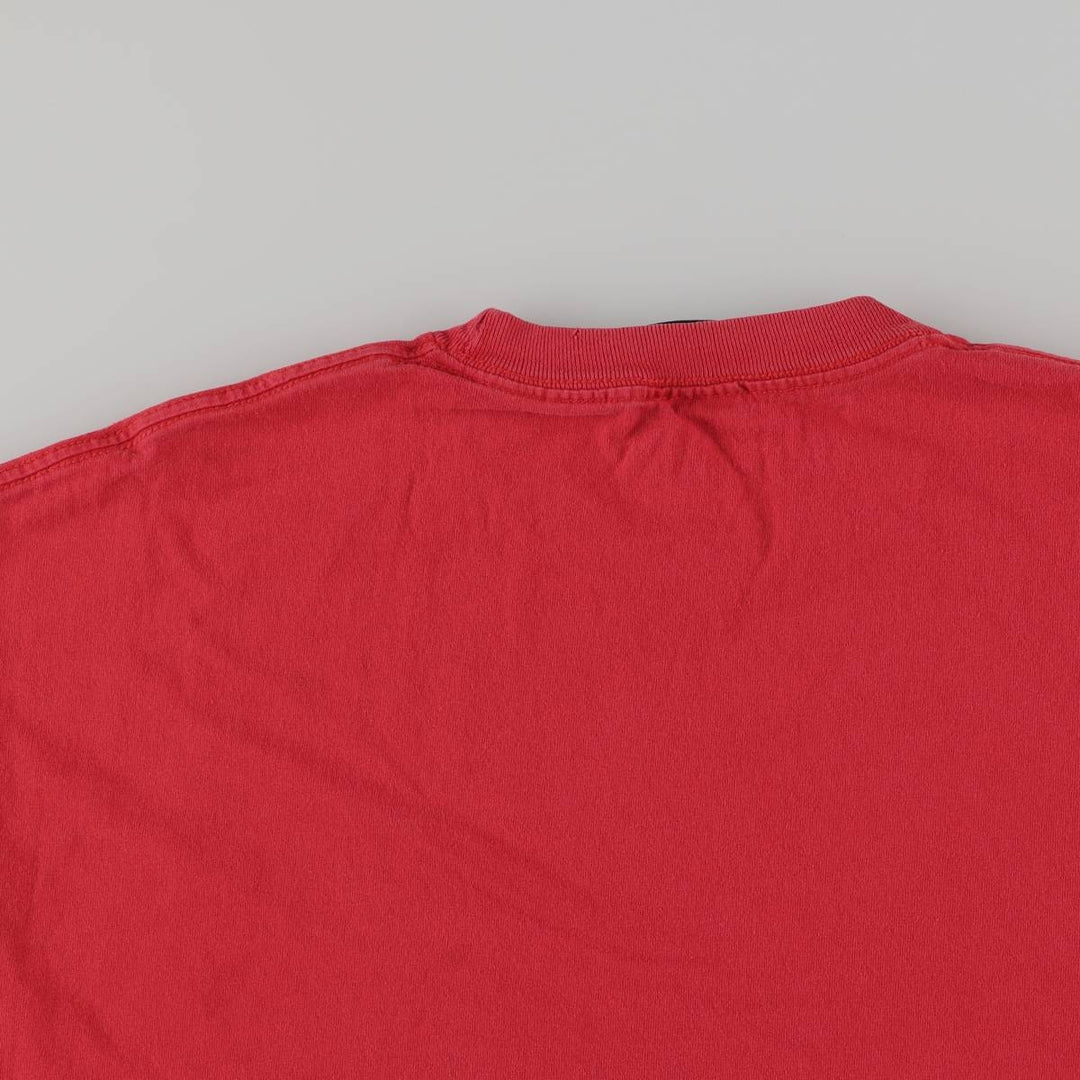 Ralph Lauren POLO JEANS COMPANY Short Sleeve Logo T-Shirt Made in USA Men's XL cotton red type Vintage Second Hand