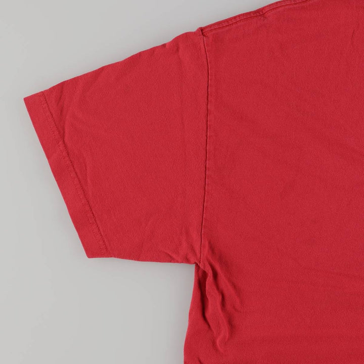 Ralph Lauren POLO JEANS COMPANY Short Sleeve Logo T-Shirt Made in USA Men's XL cotton red type Vintage Second Hand