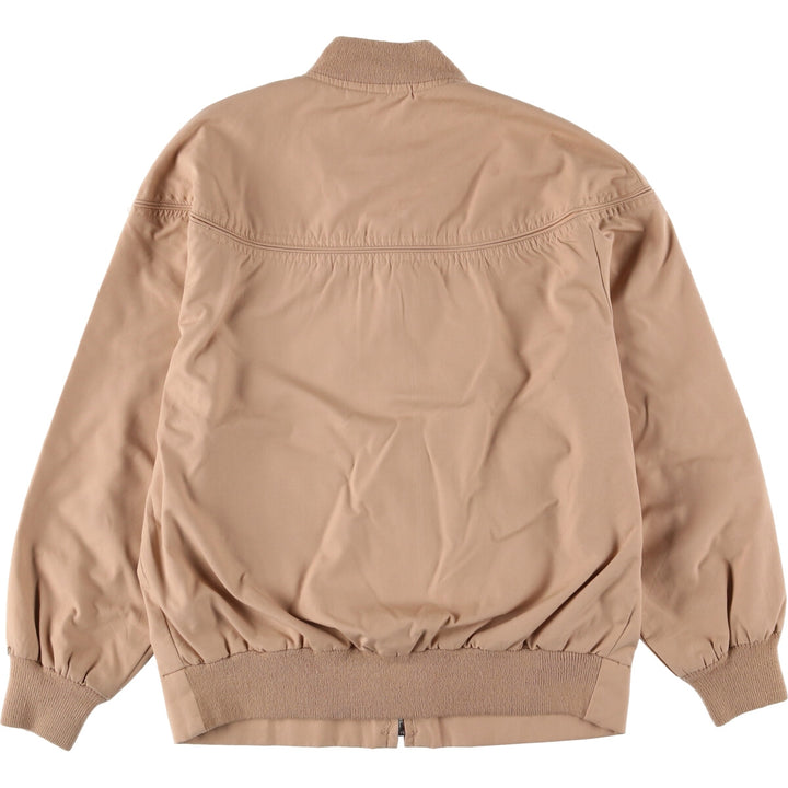 70s~ Montgomery Ward Derby Jacket, Cup Shoulder Jacket, Men's S Size, Vintage polyester Beige type Vintage Second Hand