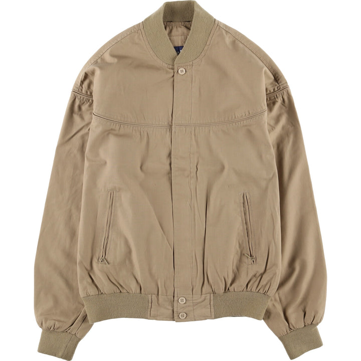 90'S Par Four Derby Jacket Cup Shoulder Jacket Men's M Size Vintage cotton Beige type Vintage Second Hand